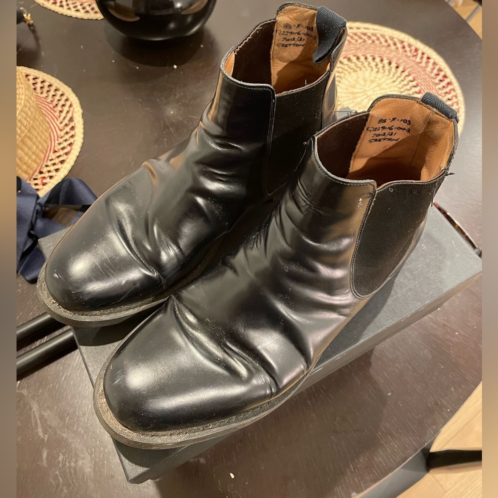 Church’s Chelsea boots 8.5
